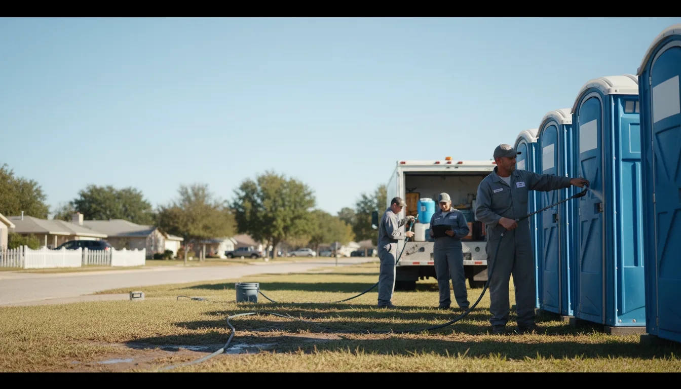 Long-Term Portable Toilet Rental in Devils Lake, ND near me